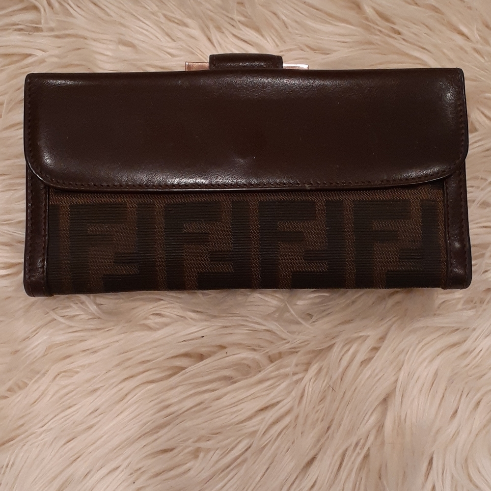 FENDI Canvas wallet
